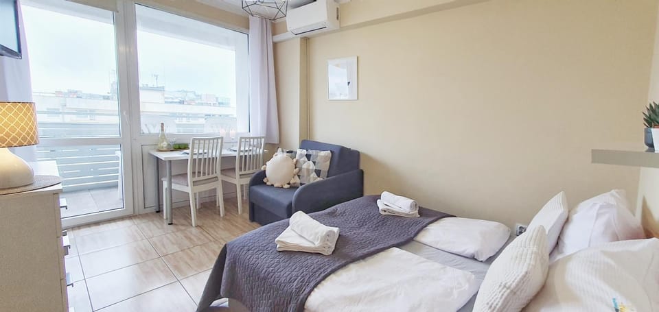 HolidayHomePL Slavia New 809 z balkonem przy plaży Apartment in Miedzyzdroje