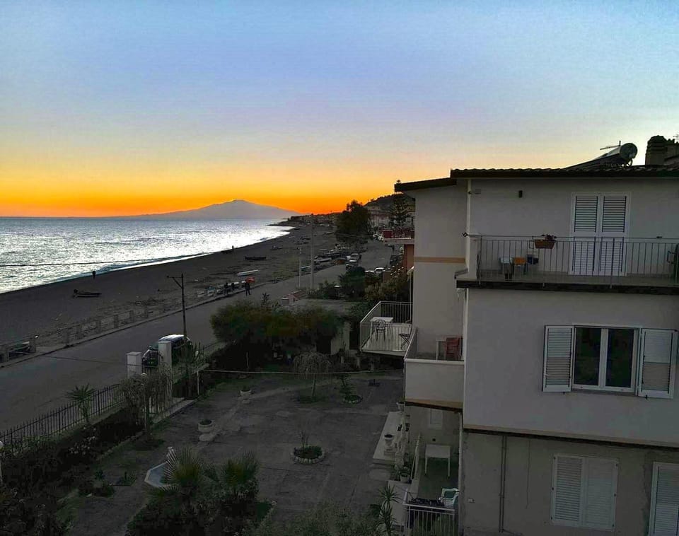 Property building, Sea view, Sunset