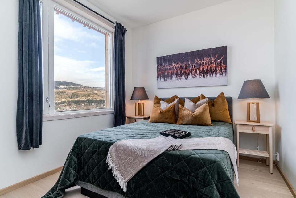 MJOS TOWER Apartment - Lovely city view Apartment in Viken, Norway