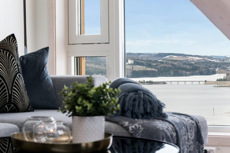MJOS TOWER Apartment - Lovely city view Apartment in Viken, Norway