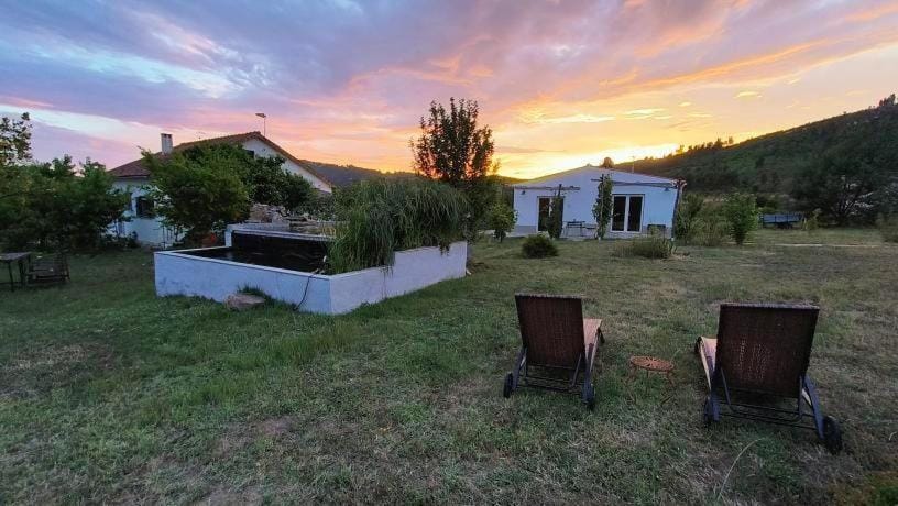 Property building, Garden, Garden view, Sunset