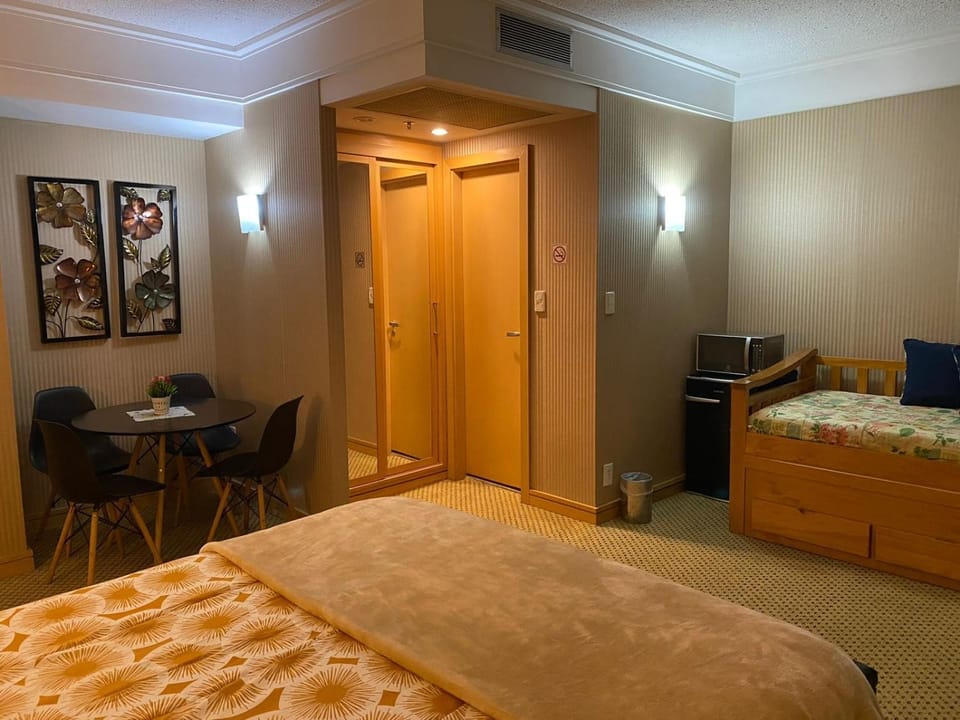 Seating area, wardrobe