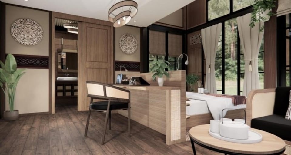 Living room, Seating area, Dining area, air conditioner