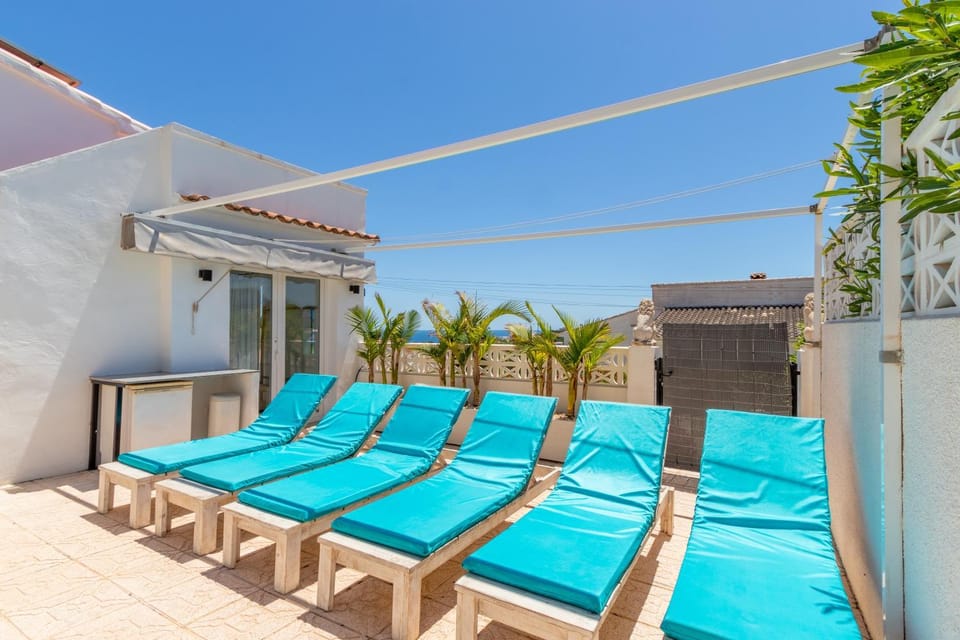 Property building, Living room, Swimming pool
