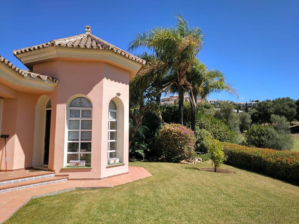 Property building, Garden view