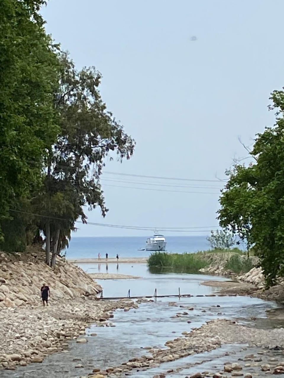 Beach, River view
