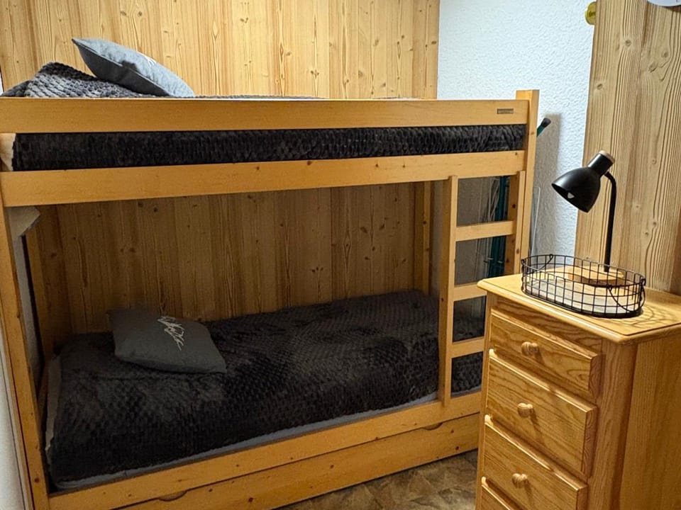 Appartement 2 pièces cabine pour 4 personnes, terrasse sud - FR-1-263-497 Cabin in Auvergne-Rhône-Alpes