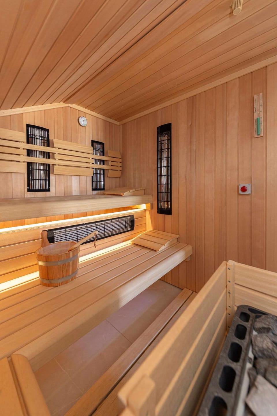 Sauna, Spa and wellness centre/facilities, Seating area