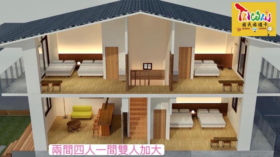 充電樁 羅東好民宿Cloud BnB 3 雲朵朵3館 近週三清溝 免費洗衣機 烘衣機 星巴克咖啡豆 國旅特約店 Villa in Taiwan, Province of China
