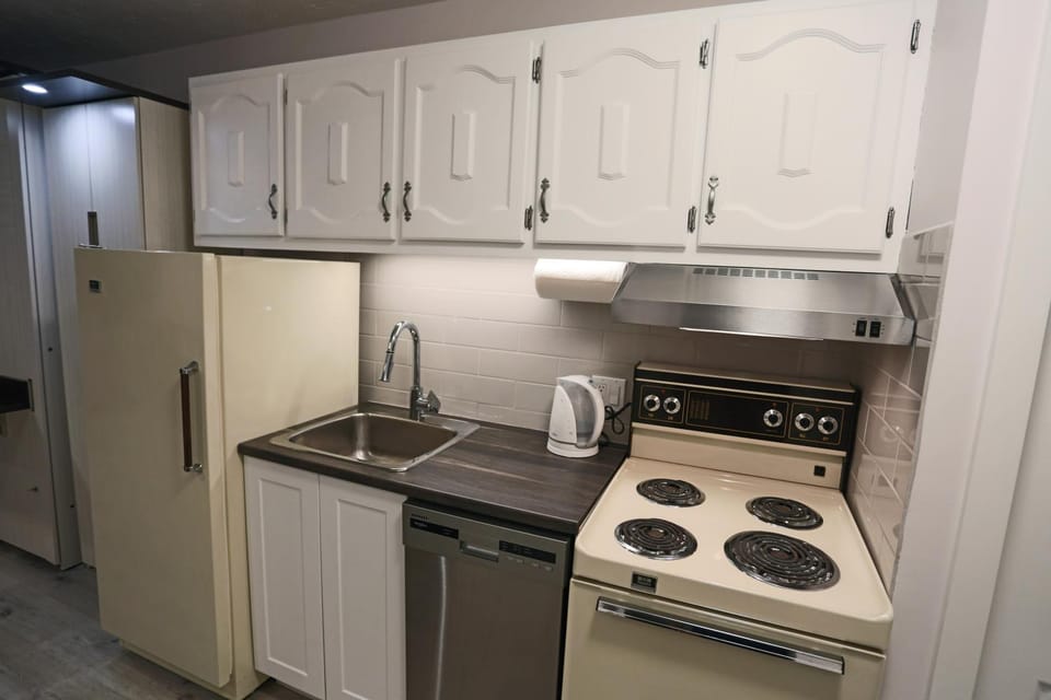 Coffee/tea facilities, Kitchen or kitchenette, dishwasher, minibar, pet friendly, stove