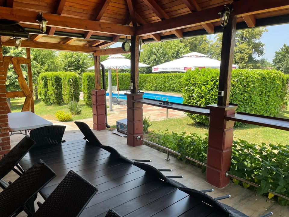 Patio, Balcony/Terrace, Garden view, Swimming pool
