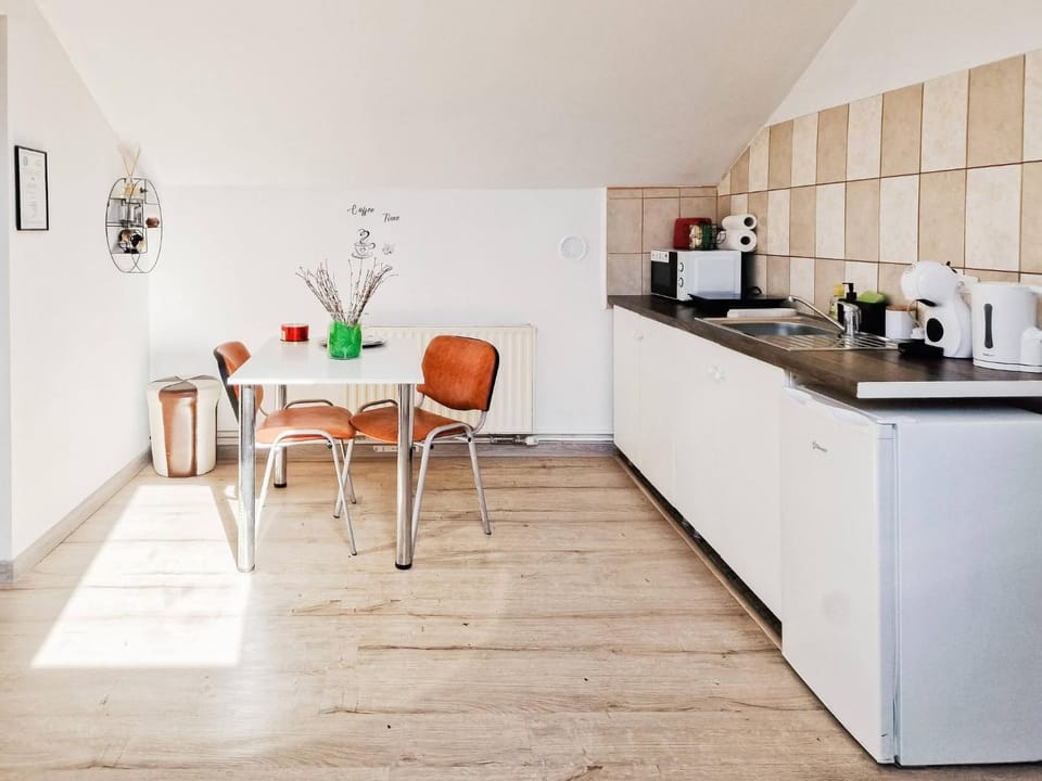 Coffee/tea facilities, Kitchen or kitchenette, Dining area, minibar, pet friendly, stove, toaster