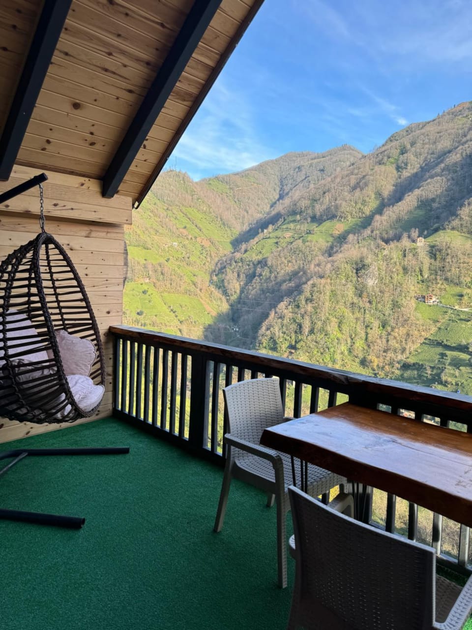 Day, Natural landscape, View (from property/room), Balcony/Terrace, Mountain view