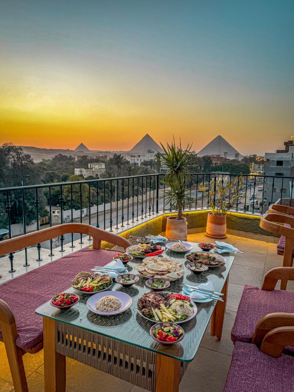 Natural landscape, View (from property/room), Mountain view, Dinner