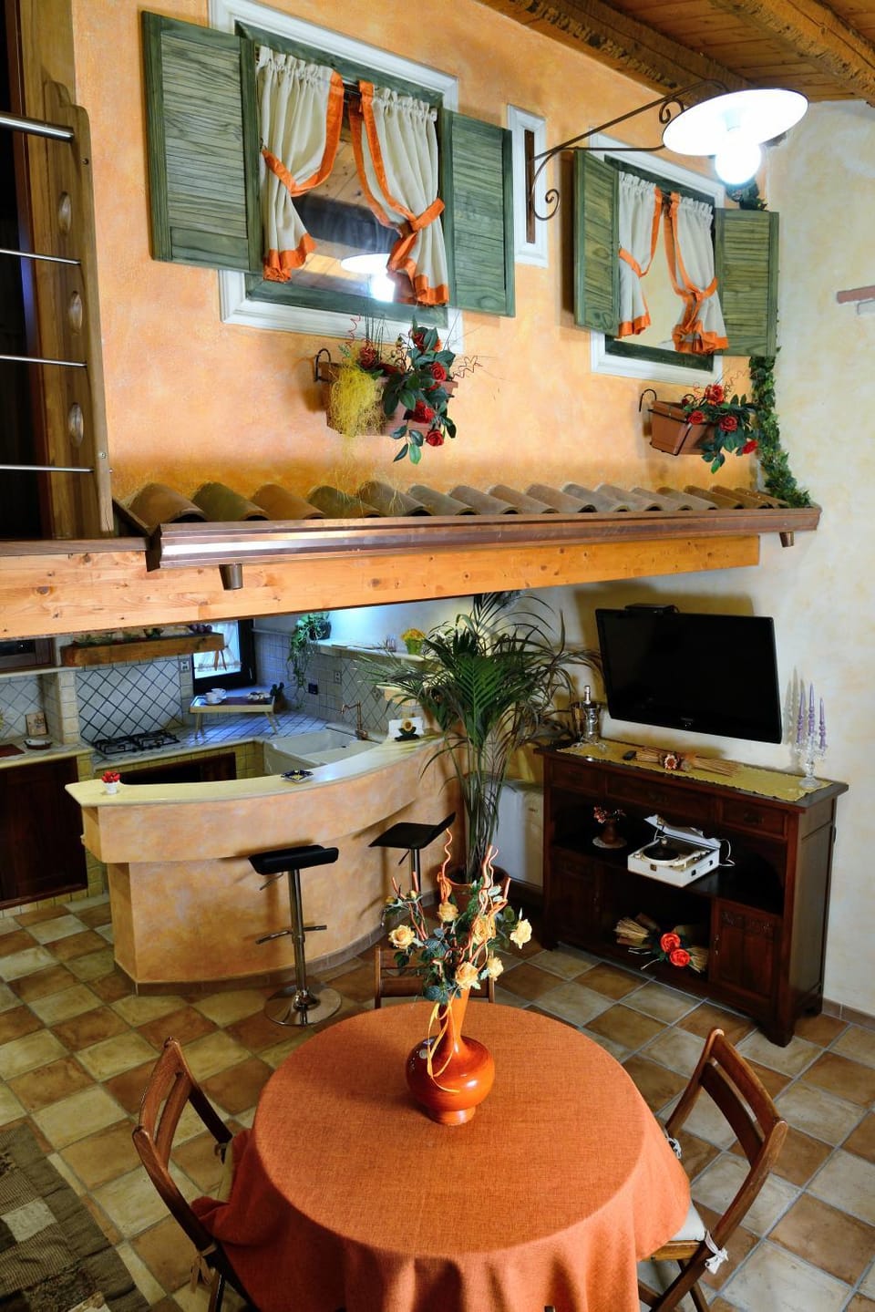 Living room, Photo of the whole room