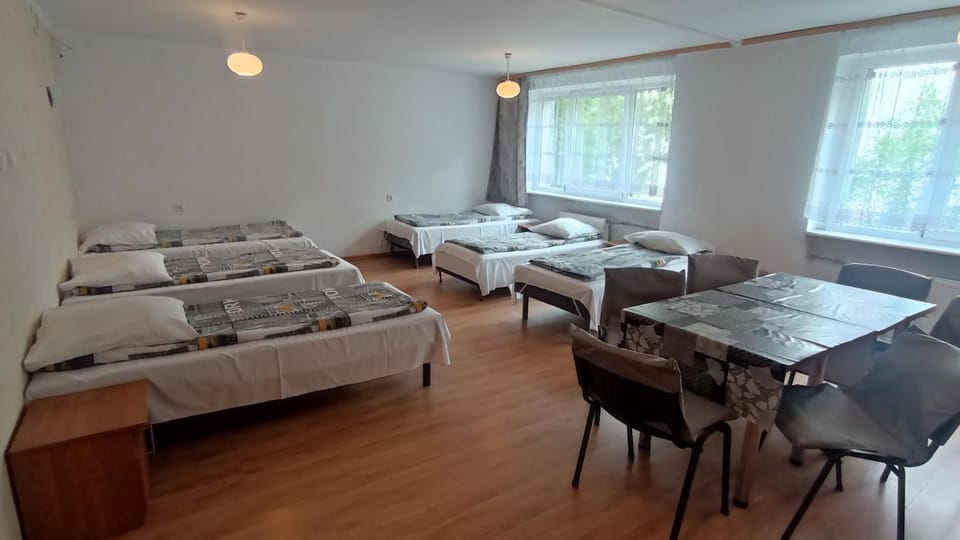 Bed, Living room, Photo of the whole room, Seating area, Bedroom