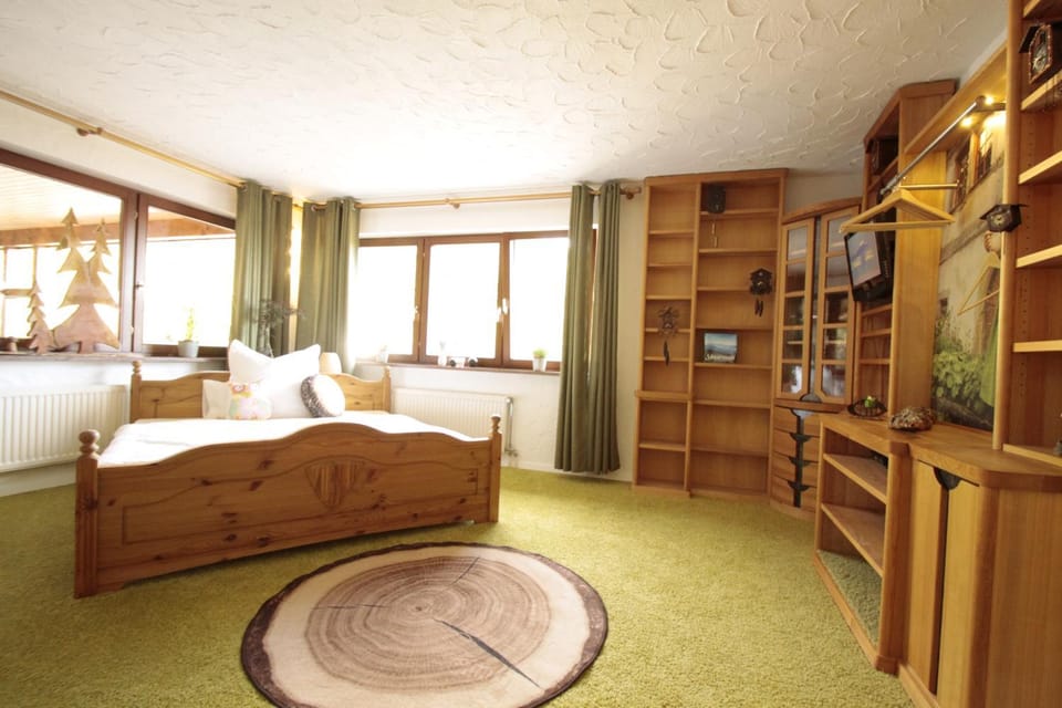 Bed, Library, Living room, Bedroom