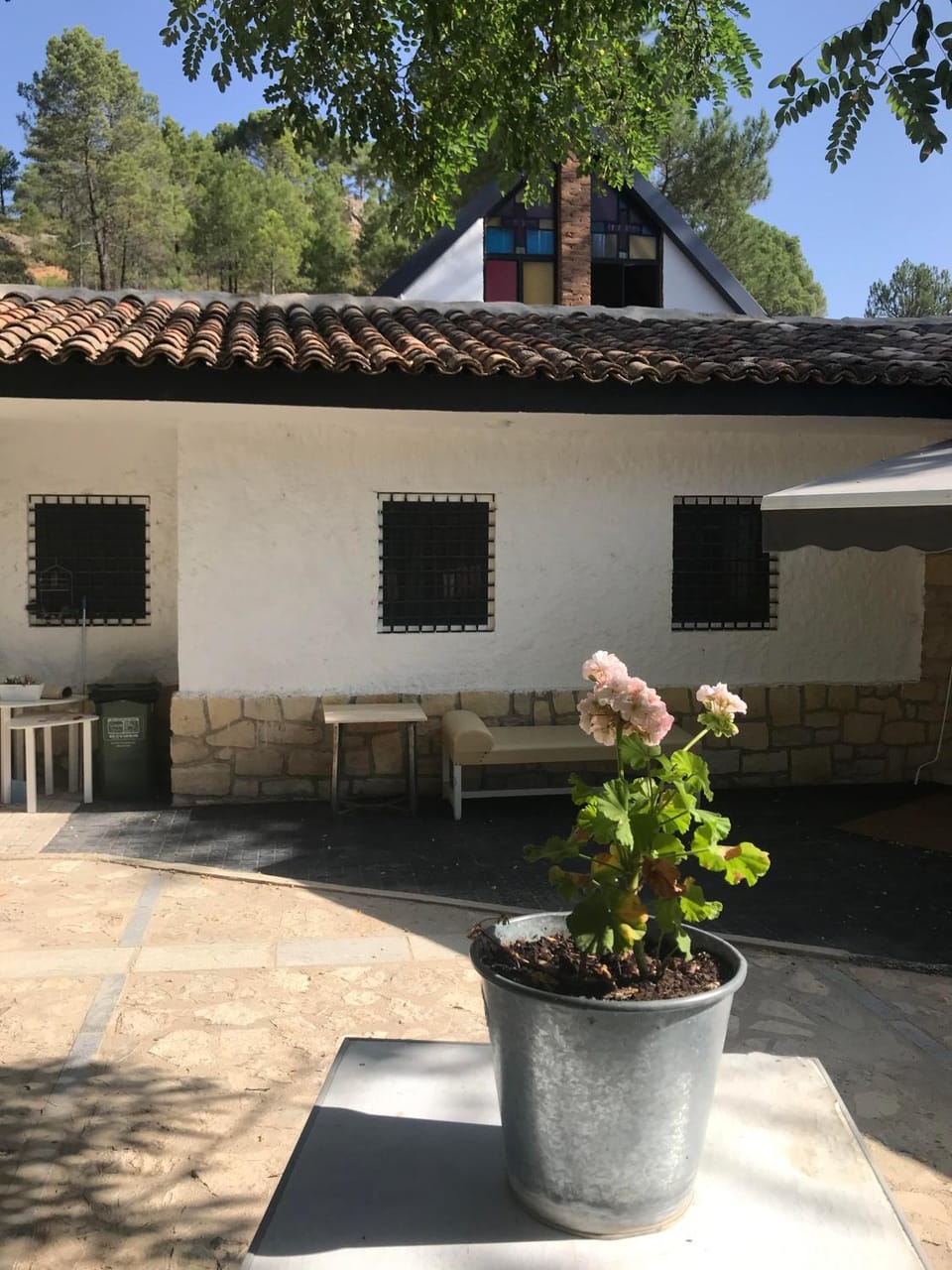 Property building, Patio