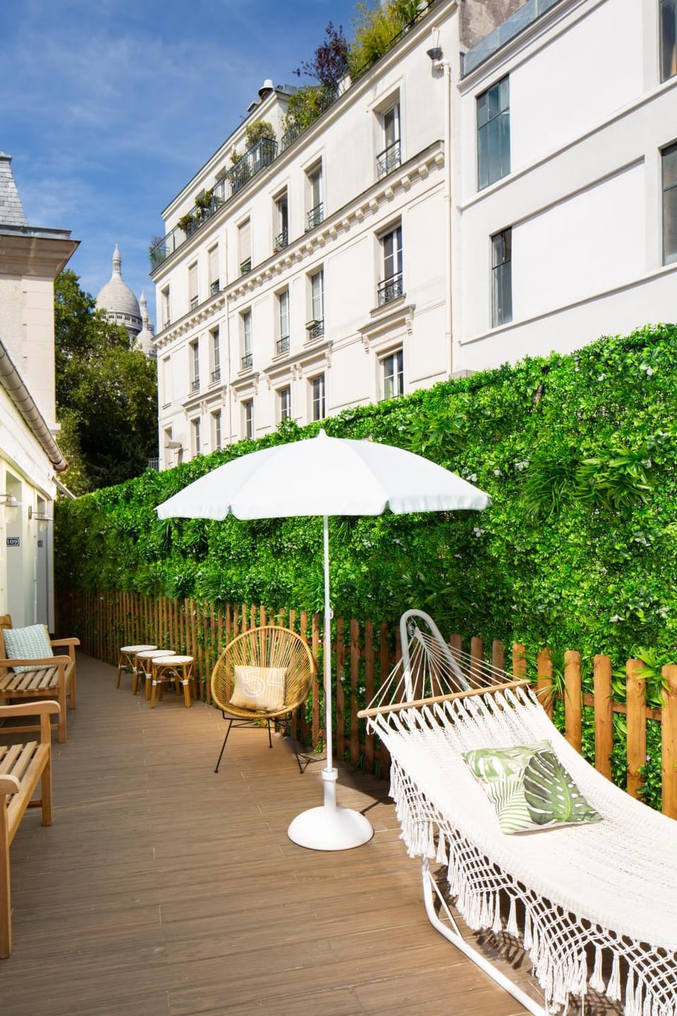 Patio, Landmark view