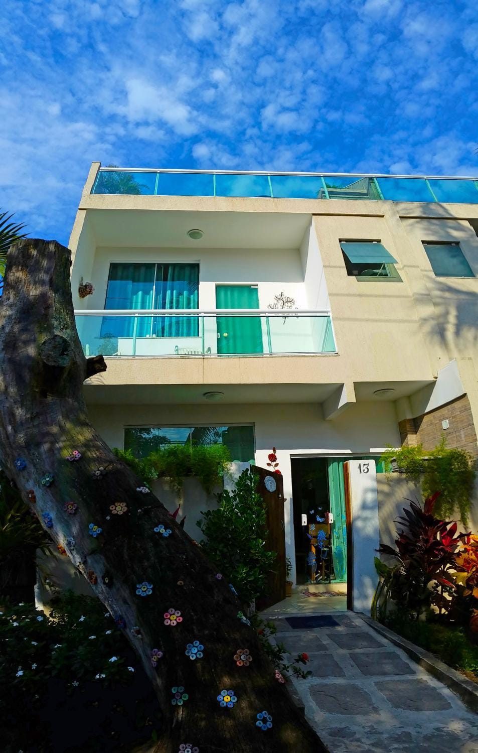 Facade/entrance, Garden