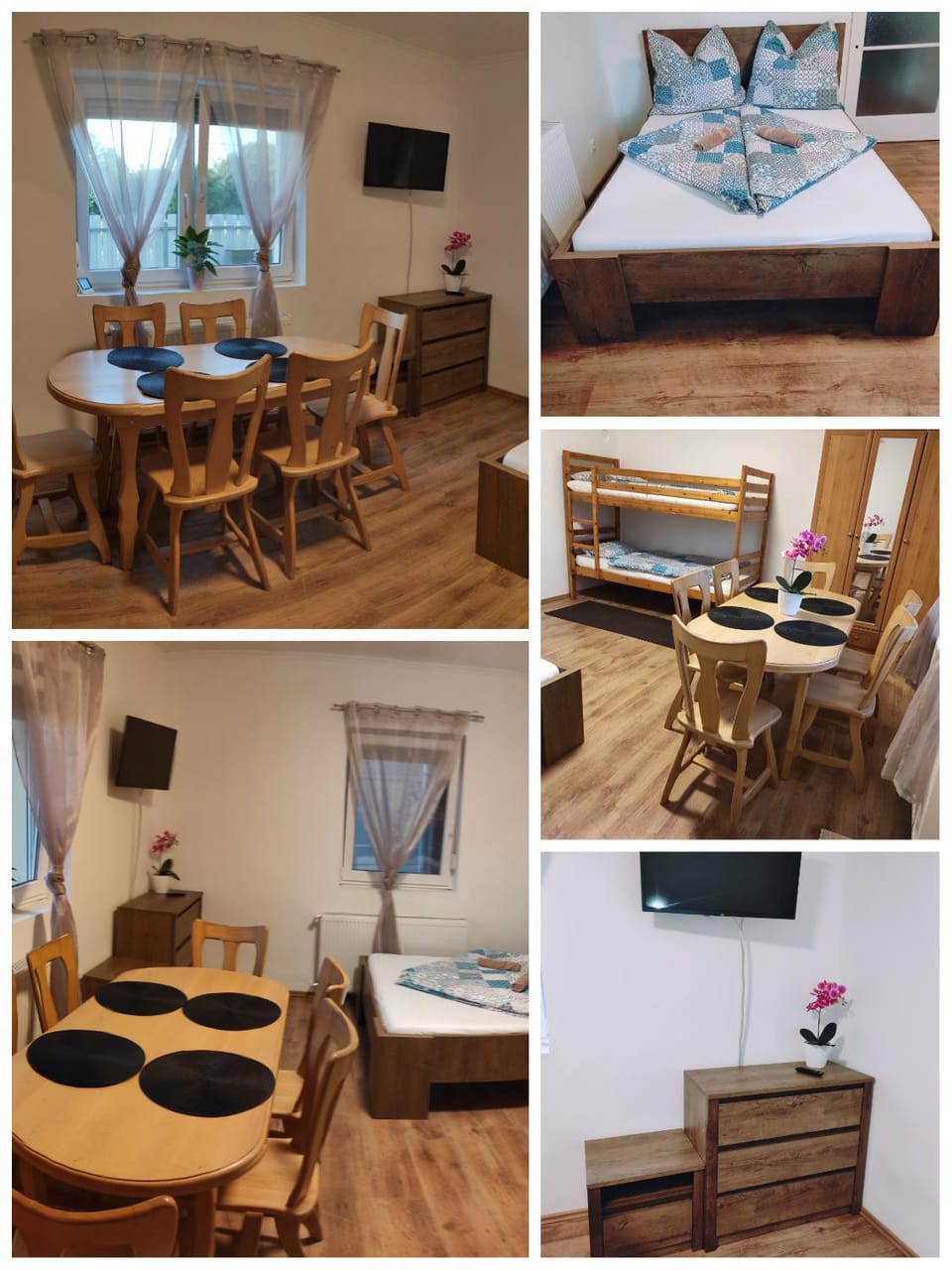 Photo of the whole room, Bedroom, Meals