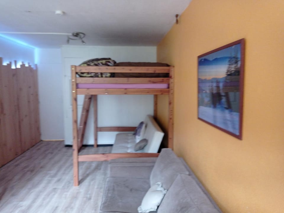 Property building, bunk bed