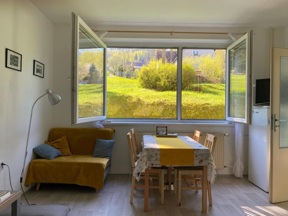 Slunný byt v Jizerských horách 5 postelí Apartment in Lower Silesian Voivodeship