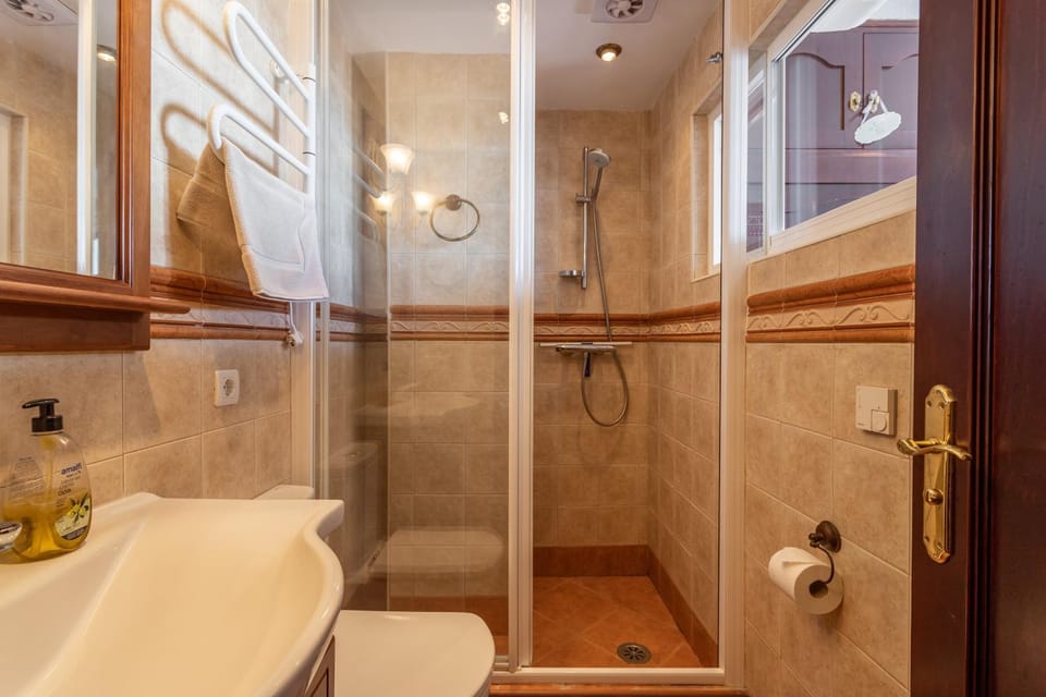 Bathroom, Living room