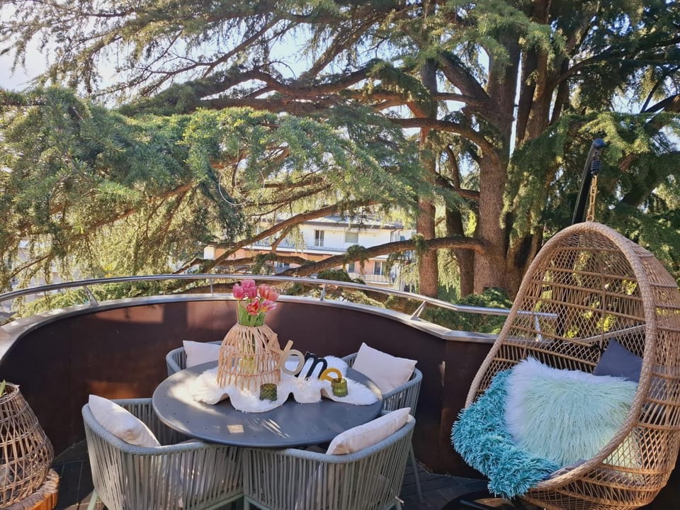 Mansarde Zeder in Privatvilla im Zentrum Merans Apartment in Merano