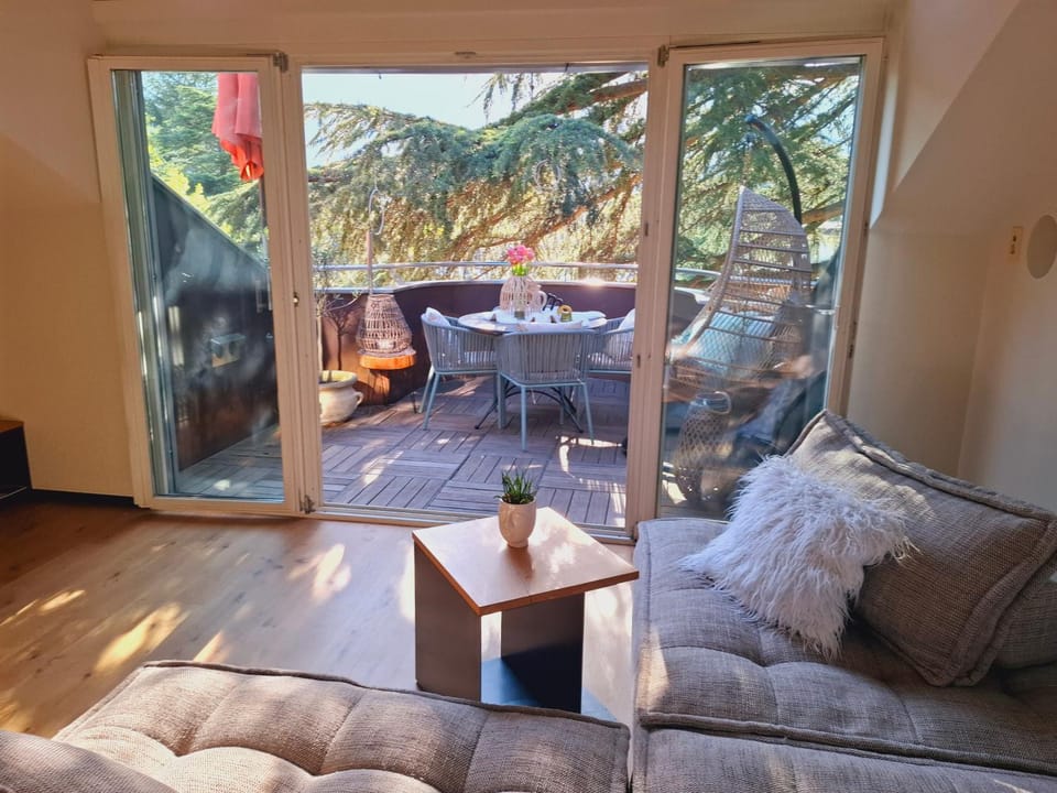 Mansarde Zeder in Privatvilla im Zentrum Merans Apartment in Merano