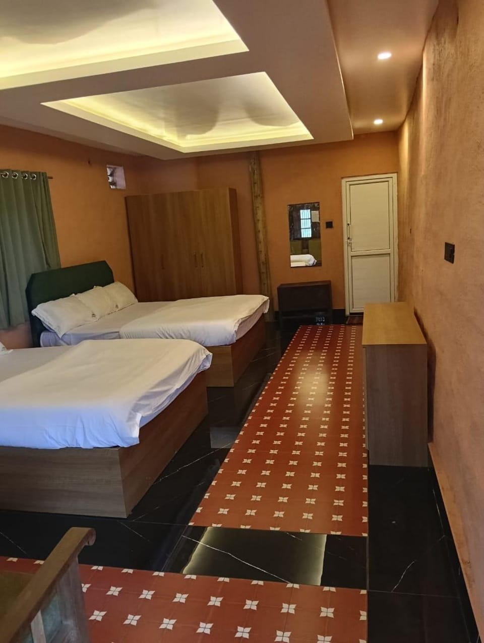 Bed, Photo of the whole room, Bedroom, wardrobe