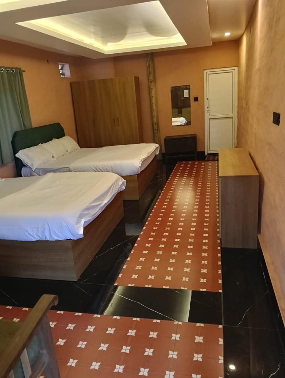 Bed, Photo of the whole room, Bedroom, wardrobe