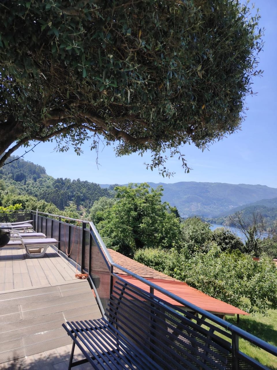 Natural landscape, View (from property/room), Balcony/Terrace, Mountain view, River view