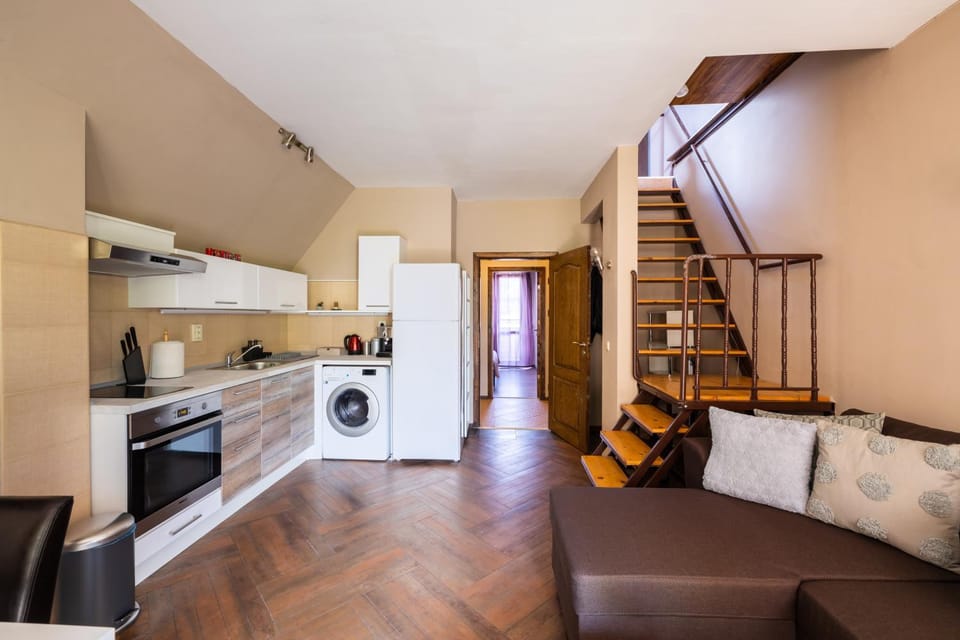 Kitchen or kitchenette, pet friendly, stove, dryer
