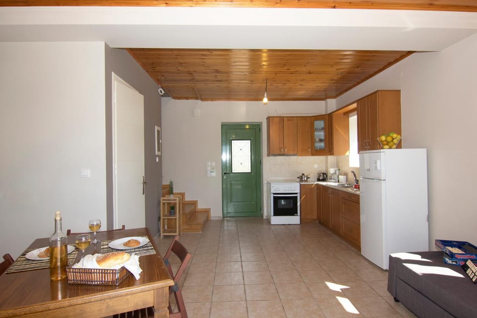 Living room, kitchen