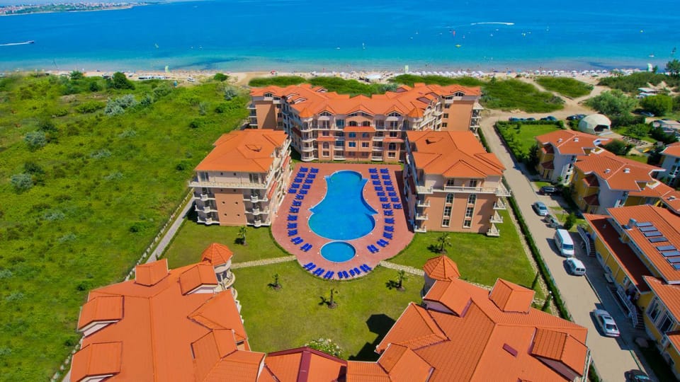 Bird's eye view, Beach, Pool view, Swimming pool
