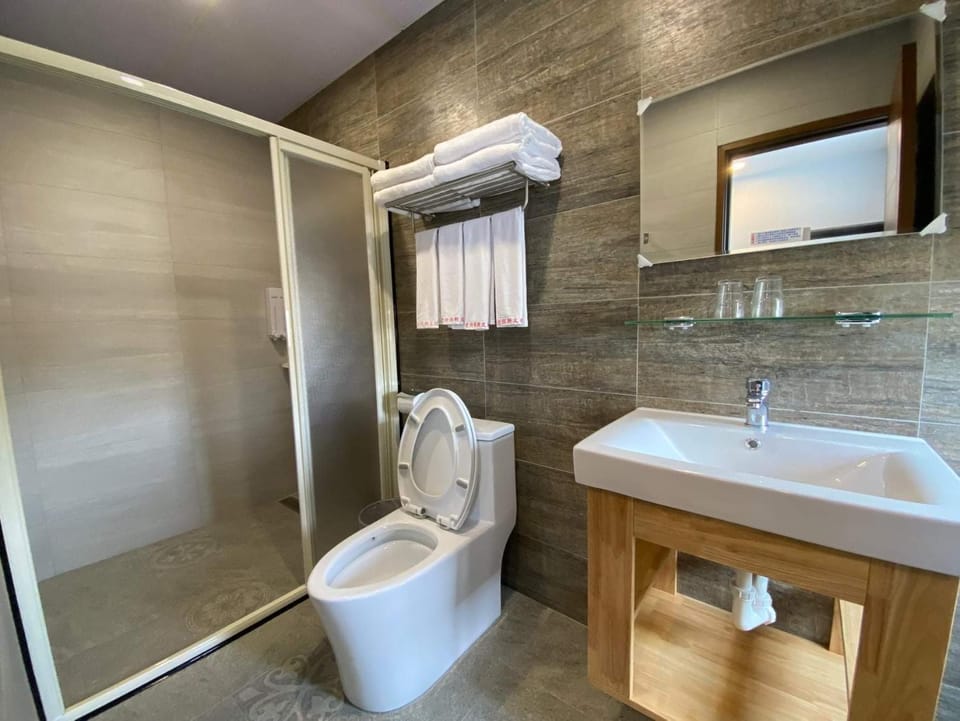 Shower, Toilet, Bathroom, towels