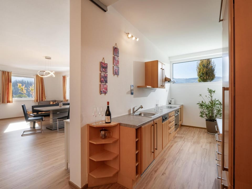 Kitchen or kitchenette, Dining area, stove