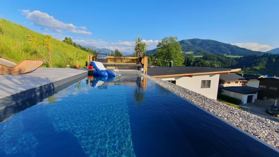 Natural landscape, Mountain view, Pool view, Swimming pool, Swimming pool