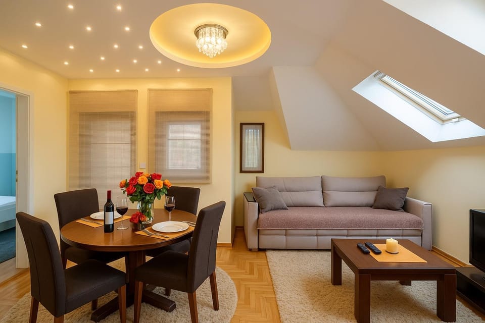 TV and multimedia, Living room, Seating area, Dining area