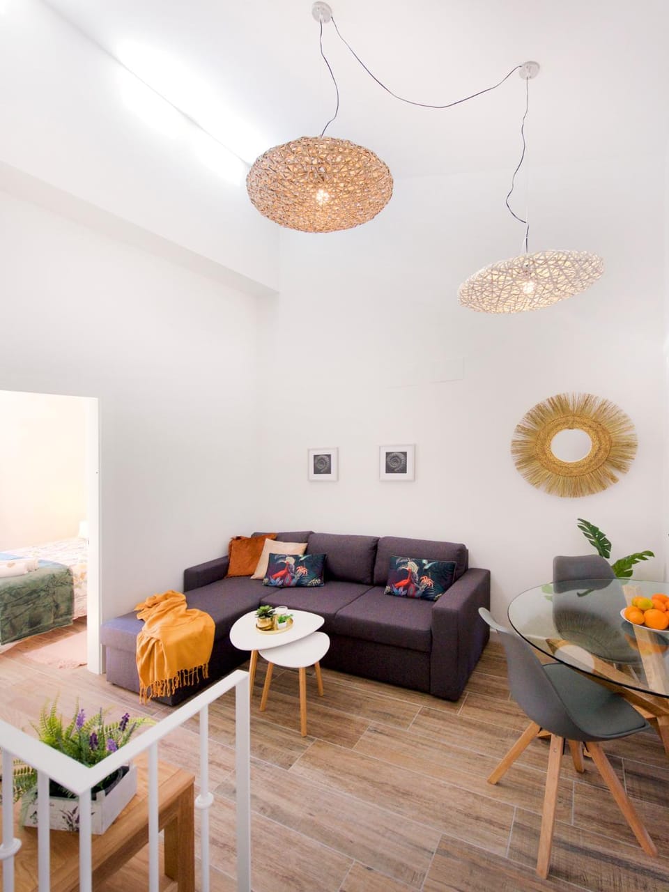 Living room, Dining area