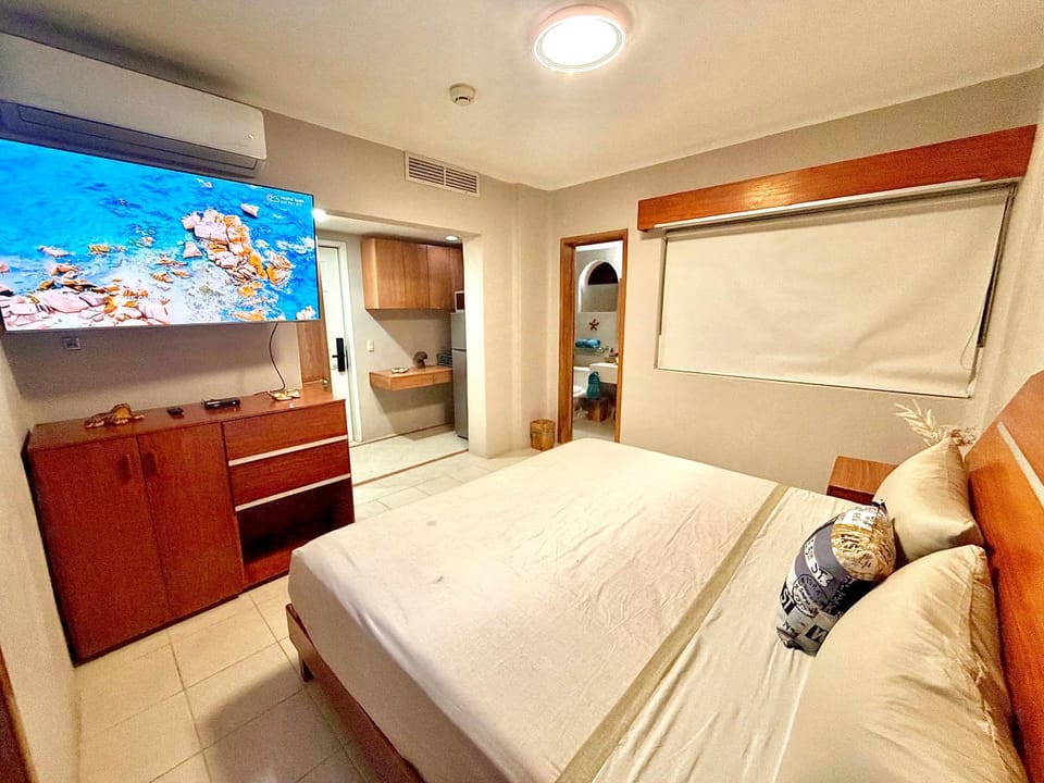 Espectacular Apto remodelado, de lujo y a pie de Playa con vista al mar Apartment in Manzanillo