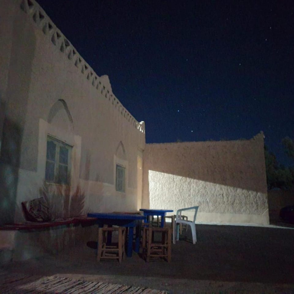 Property building, Patio, Night