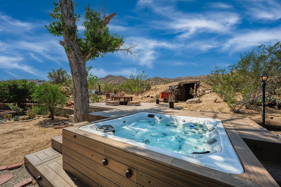 Natural landscape, Hot Tub, Hot Tub, Mountain view