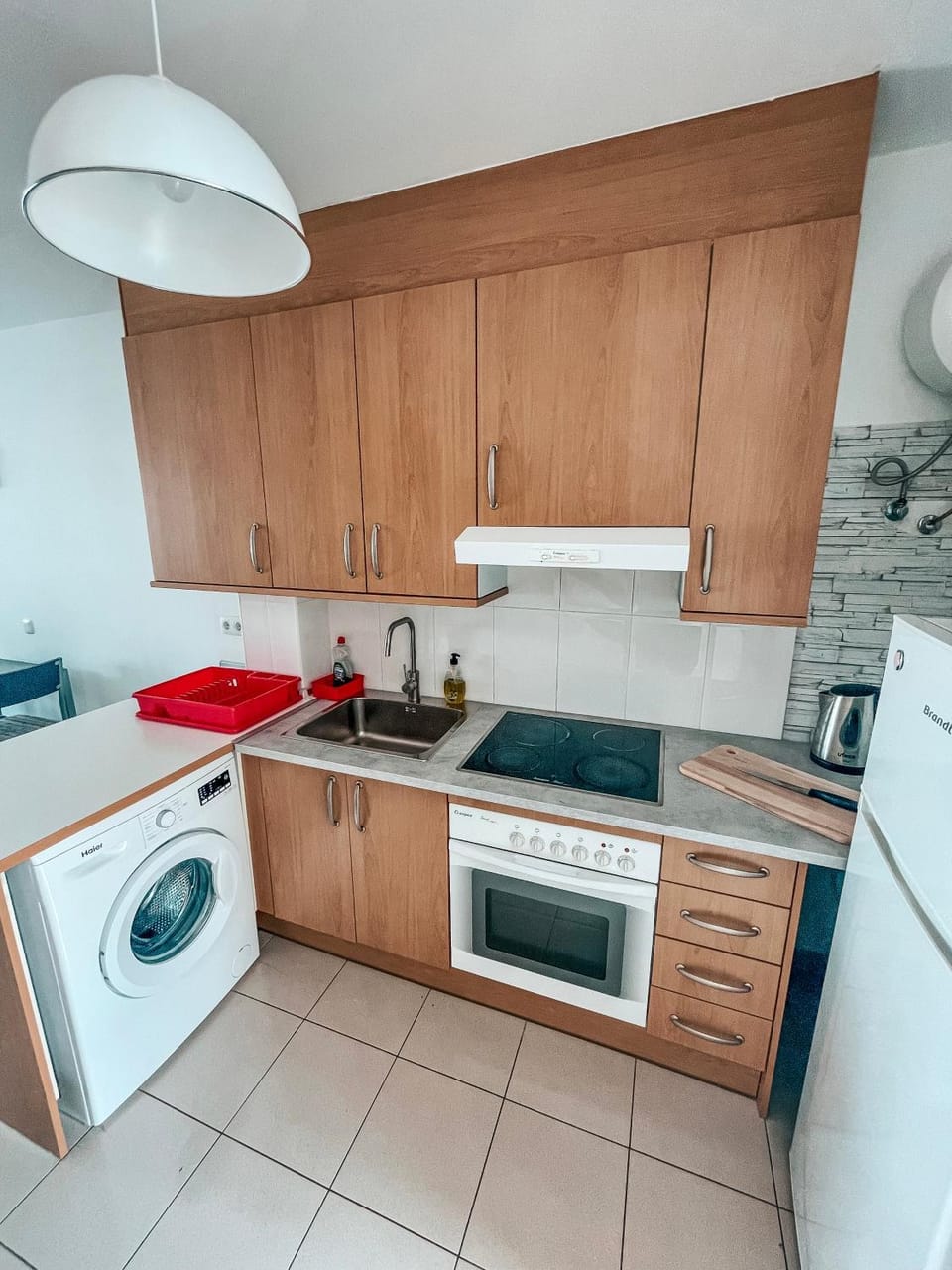 Kitchen or kitchenette, minibar, pet friendly, stove, stove, toaster, washing machine