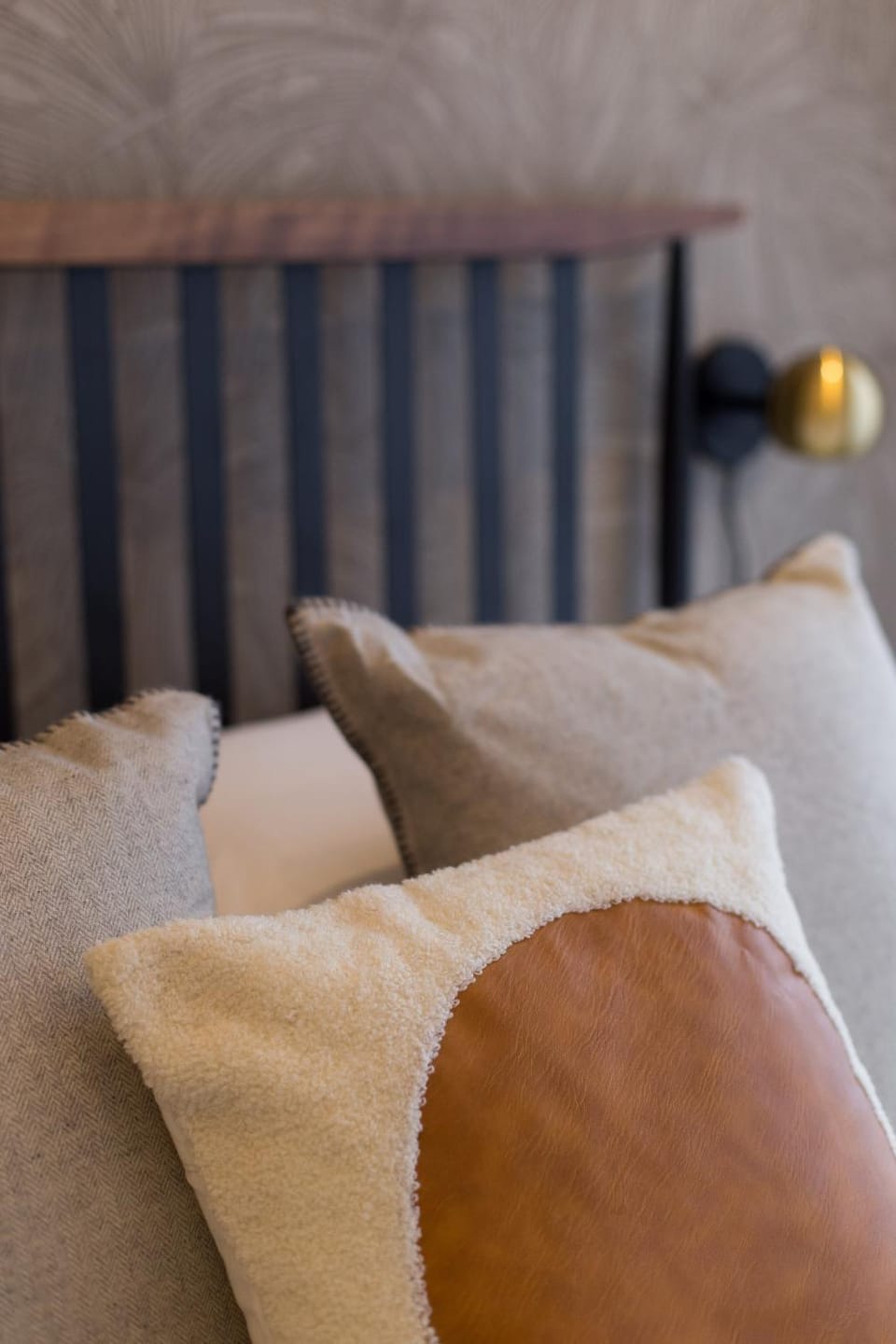Bed, Decorative detail, Bedroom