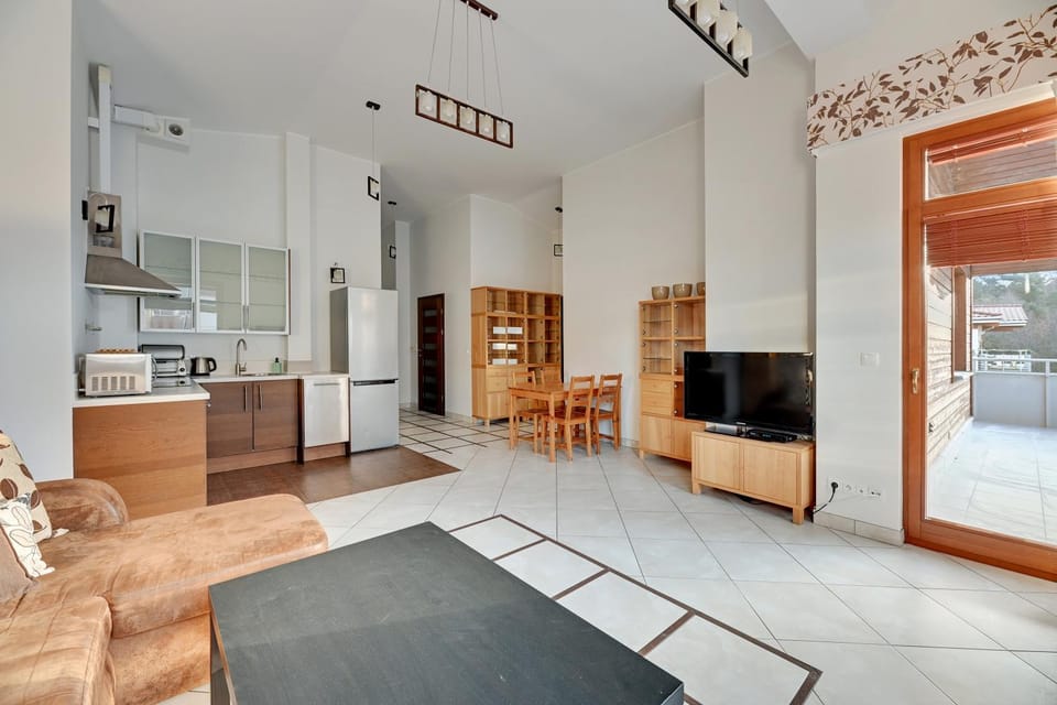 Bed, TV and multimedia, Balcony/Terrace, Kitchen or kitchenette, Living room, Photo of the whole room, Seating area, Area and facilities