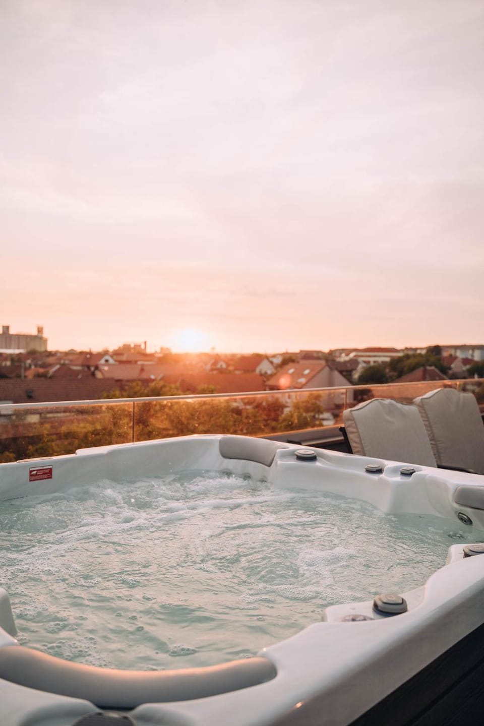 Hot Tub, Hot Tub, Sunset