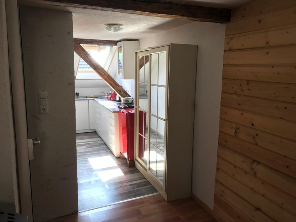 Kitchen or kitchenette, wardrobe