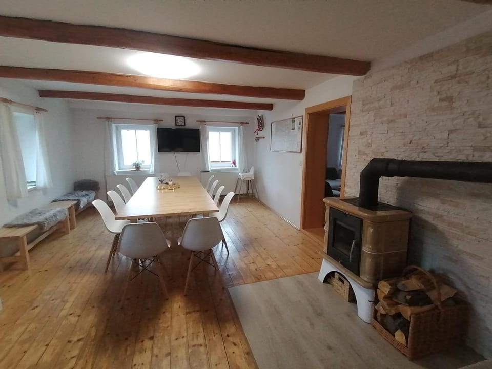 Seating area, Communal kitchen